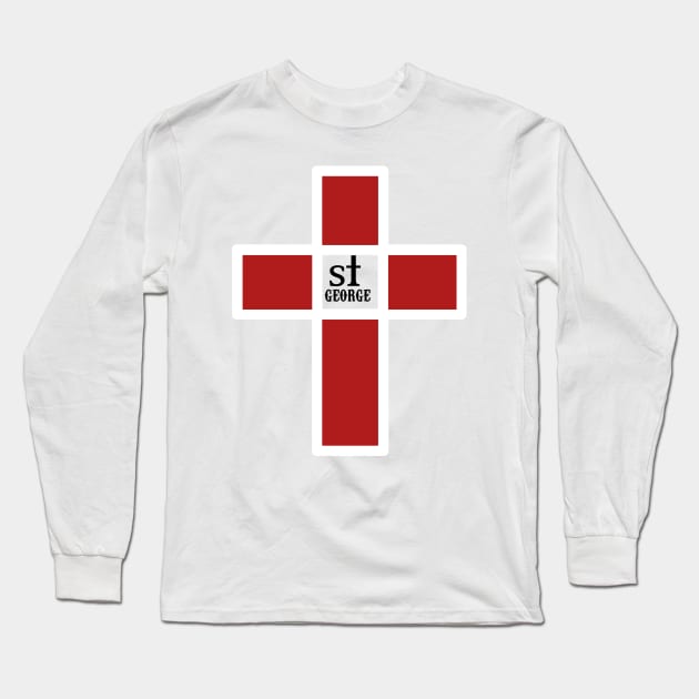 George england Long Sleeve T-Shirt by Mahbur99